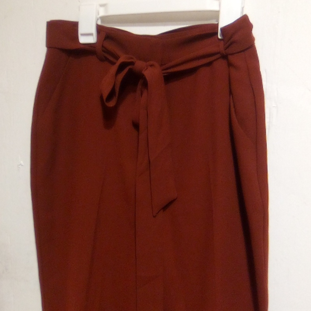 Forever 21 Rusty Colored Contemporary Cropped Bag Waist